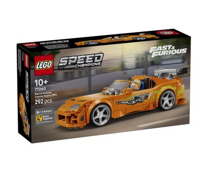 Конструктор Toyota Supra MK4 Бързи и яростни LEGO Speed ​​Champions 77260 