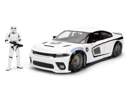 Метален автомобил Dodge Star Wars Storm Trooper 1:24 Jada 78314