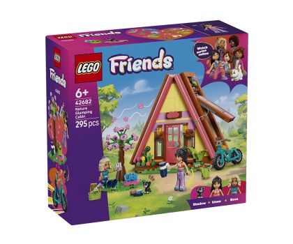 Конструктор Хижа за луксозен къмпинг сред природата LEGO Friends 42682 