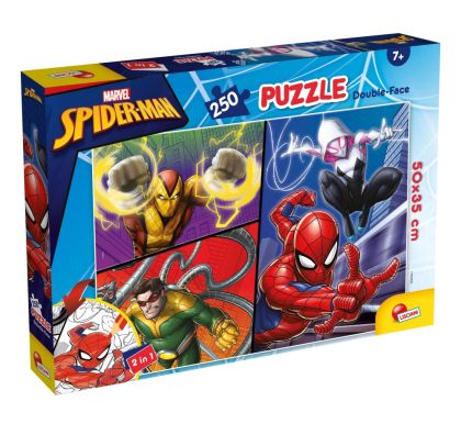 Двулицев пъзел Spider-man 250 части Lisciani LI116874