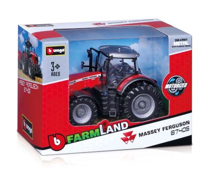 Метален трактор Massey Ferguson 8740S 1:43 Burago 31610