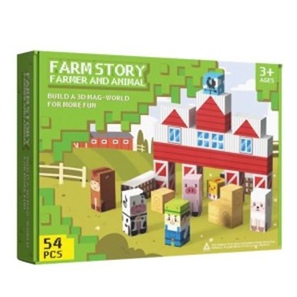 Магнитен конструктор Farm Story FD136-51