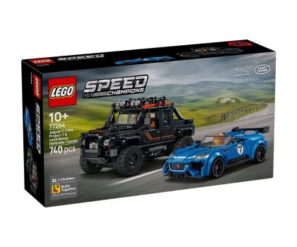 Конструктор Jaguar Project 7 и Land Rover Defender LEGO Speed ​​Champions 77264