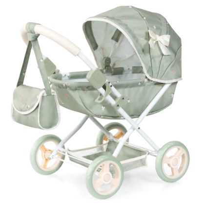Количка за кукли с чанта COSY зелена BAYER 12728AA 