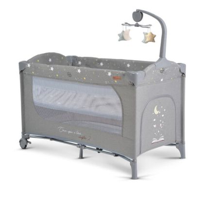 Детска кошара Cangaroo Once upon a time 2 сив