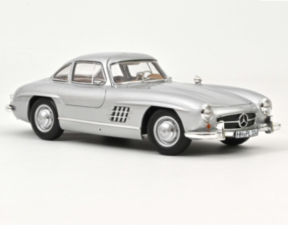 Колекционерска метална кола Mercedes Benz 300 SL 1:18 NOREV 183857