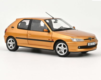 Колекционерска метална кола Peugeot 306 S16 1:18 NOREV 184940