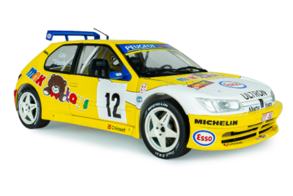 Метална кола Peugeot 306 Maxi #12 1:18 SOLIDO 1808311