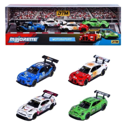 Комплект метални колички Motorsport DTM Majorette 8502105013