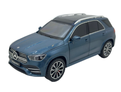Метален автомобил Mercedes GLE 1/24 зелен
