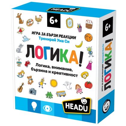 Игра за бързи реакции Логика Headu HBG65198