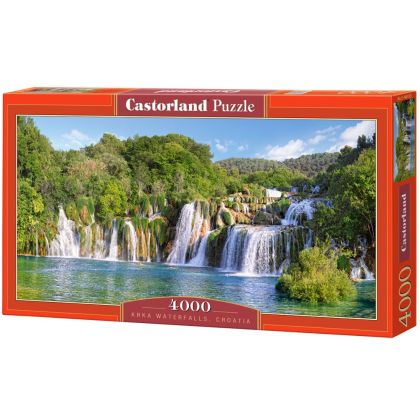 Пъзел Водопадите в Крък 4000 части Castorland 400133