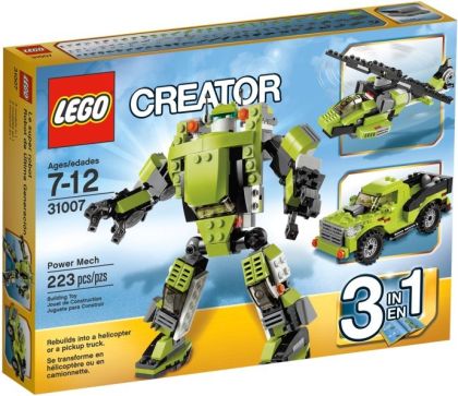LEGO CREATOR Силов робот 3в1 31007 