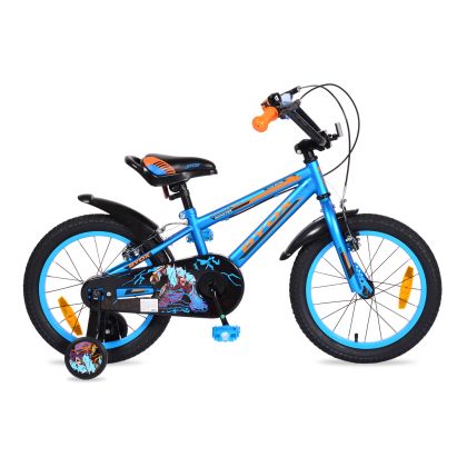 Детски велосипед BYOX със спомагателни колела 16