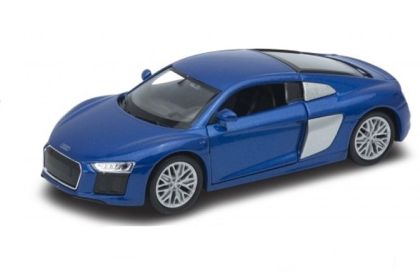 Метална кола Audi R8 V10 Welly 1:34