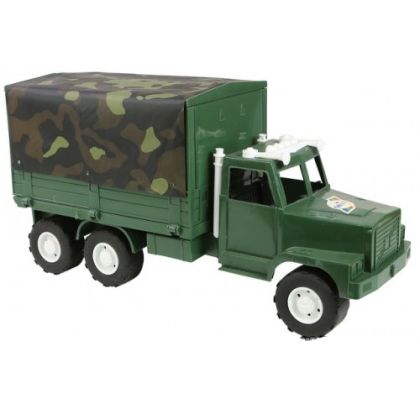 Детски военен камион с брезент