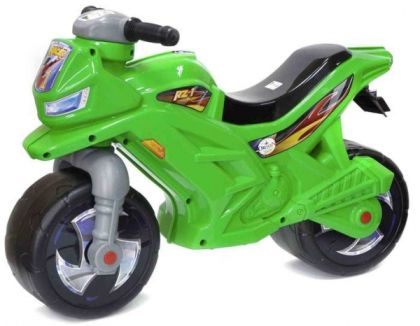 Детски балансиращ Мотор зелен