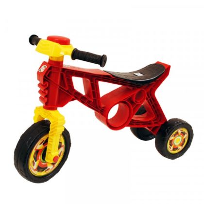 Детско балансиращо колело без педали червено