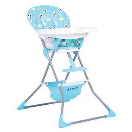 Cangaroo Детски стол за хранене Panda, син цвят