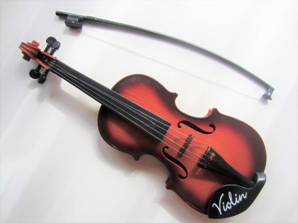 Детска пластмасова цигулка със струни
