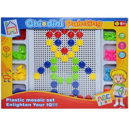 Детска цветна мозайка IQ