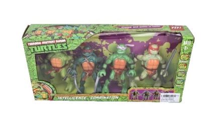 Комплект 4 фигурки Костенурките Нинджа Turtles