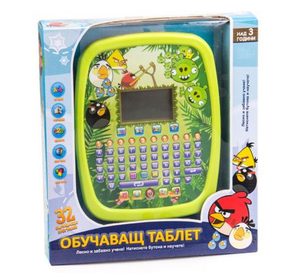 Магически обучаващ таблет на български език Angry Birds