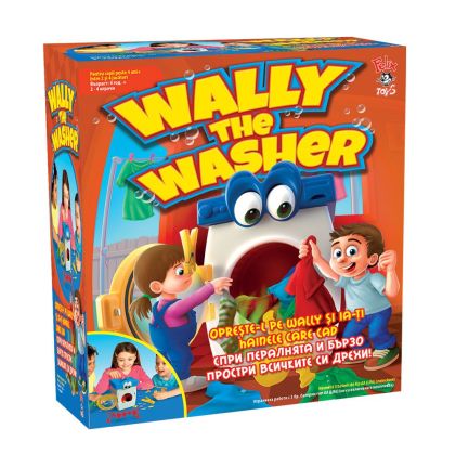 Занимателна игра с пералня WALLY THE WASHER