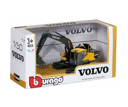 Bburago Строителна машина багер Volvo EC220E