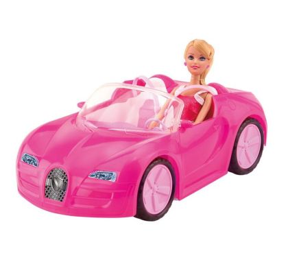 Розова кола за кукли Beauty Fashion Car