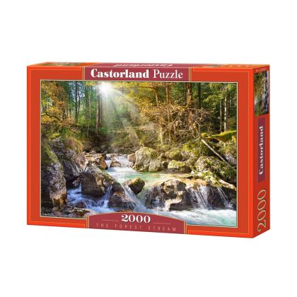 Castorland Пъзел Горски поток 2000 части - 200382