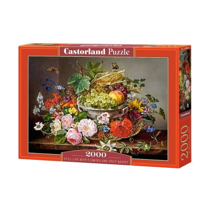 Castorland Пъзел Цветя и плодове 2000 части - 200658