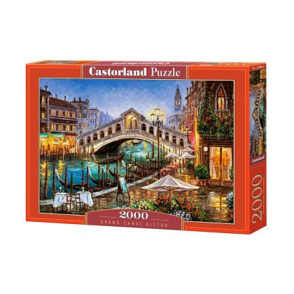 Castorland Пъзел Бистро на Канал Гранде 2000 части - 200689