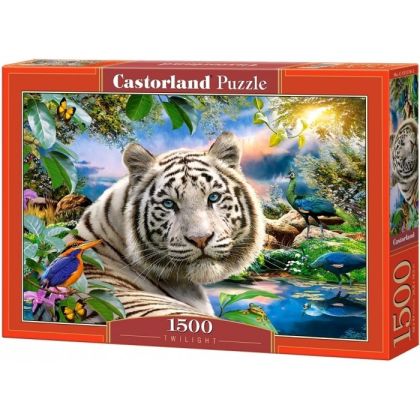 Castorland Пъзел Бял тигър 1500 части - 151318