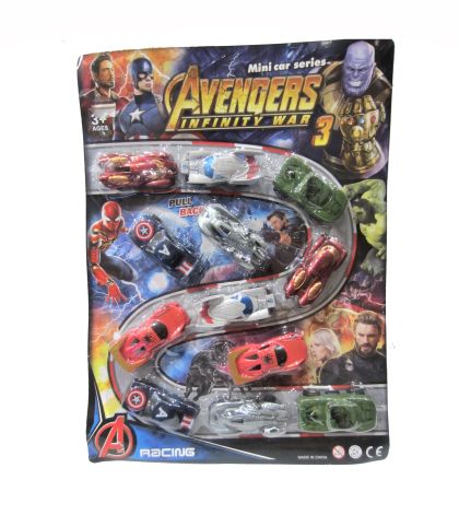 Комплект колички Avengers блистер