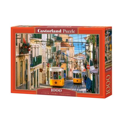 Пъзел Castorland 1000 части Лисабонски трамвайи 104260