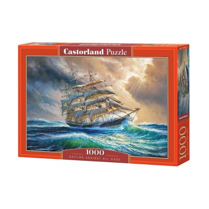 Пъзел Castorland 1000 части Плаване срещу вълните 104529