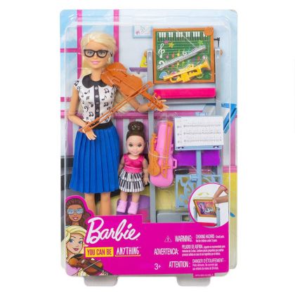 Кукла Барби учителка по музика Barbie DHB63