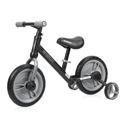 Балансиращ велосипед без педали ENERGY 2 в 1 сиво
