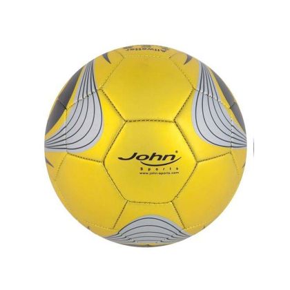 Кожена футболна топка SPORTS JOHN 130052118 жълта