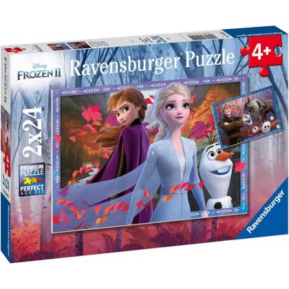 Детски пъзел Ravensburger Disney Frozen II Puzzle 2X24 парчета 05010