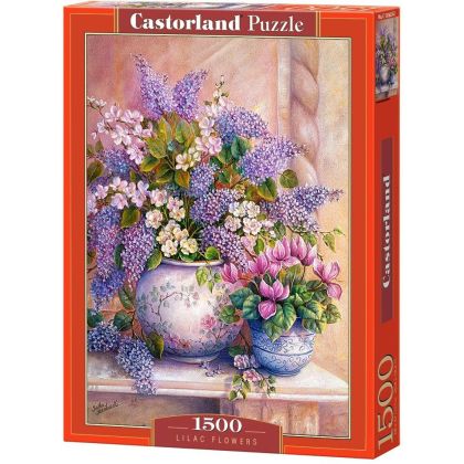 Castorland Пъзел Лилави цветя 1500 части - 151653