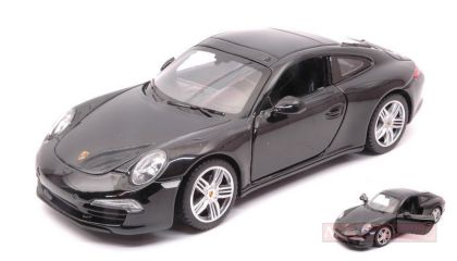 Метална кола с отварящи се врати Porsche 911 Rastar 1:24 black