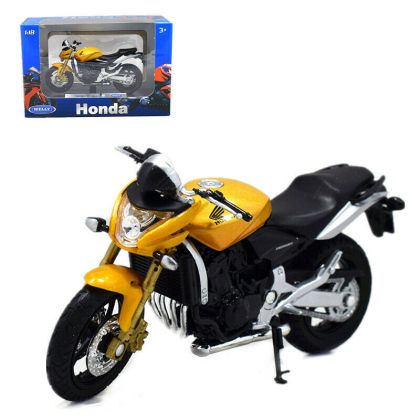 Пистов мотор 2007 Honda Hornet Welly мотоциклет 1:18