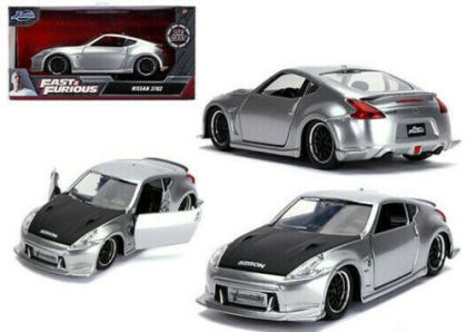 Метален автомобил Nissan 370Z "Fast & Furious" Zilver 1:32 Jada Toys