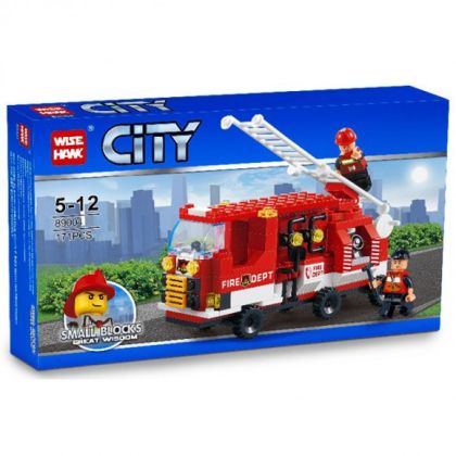 Конструктор камион пожарна City 89004