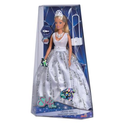 Кукла Steffi Love с рокля на кристали Сваровски Deluxe 105733466