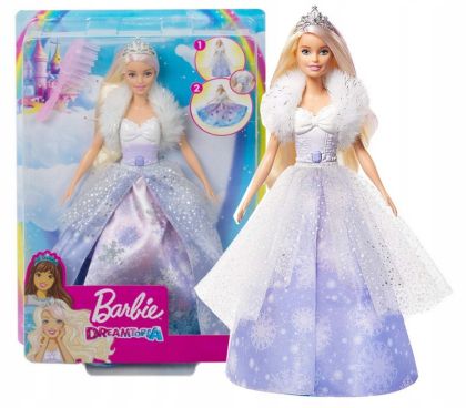 Кукла Барби Принцеса с магическа рокля Barbie Dreamtopia GKH26