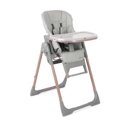 Детски стол за хранене Cangaroo Aspen 2 в 1, сив