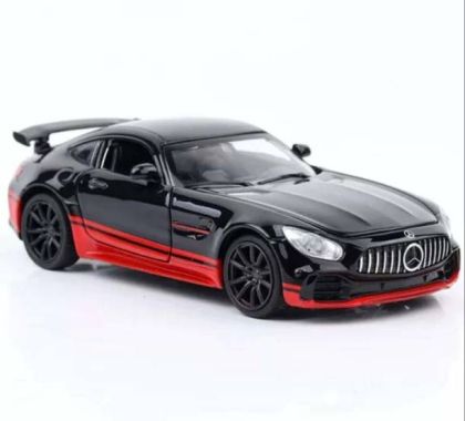 Метален автомобил със звук и светлини Mercedes Benz GT 3 AMG 1/24